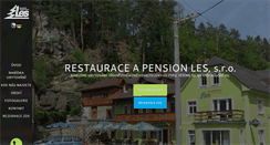 Desktop Screenshot of pensionles.cz